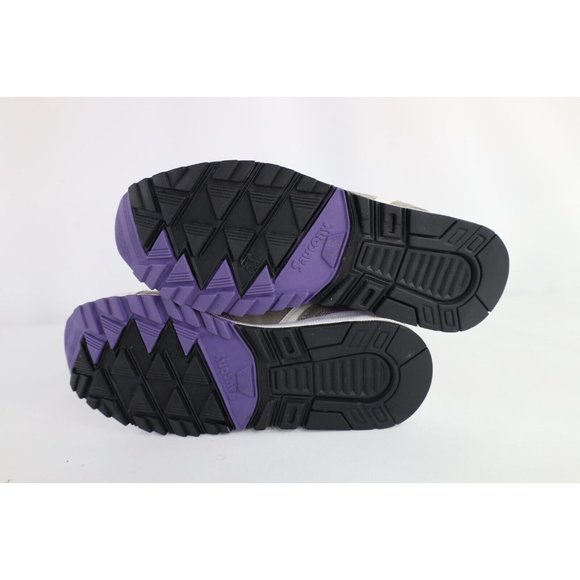 New Saucony Womens Size 9 Retro Shadow 6000 Running Jogging Shoes Gray Purple - Picture 12 of 12